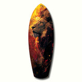 Lion Pride V6 Glass Wall Art