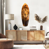 Mr Lion Glass Wall Art