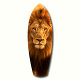 Mr Lion Glass Wall Art