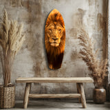 Mr Lion Glass Wall Art