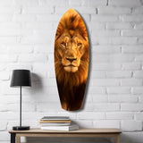 Mr Lion Glass Wall Art