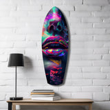 Colorful Lips V1 Glass Wall Art