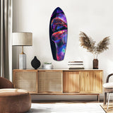 Colorful Lips V2 Glass Wall Art