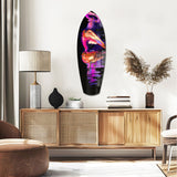 Colorful Lips V7 Glass Wall Art