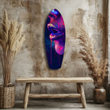 Colorful Lips V8 Glass Wall Art