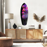 Colorful Lips V9 Glass Wall Art