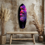 Colorful Lips V9 Glass Wall Art