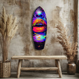 Colorful Lips V18 Glass Wall Art