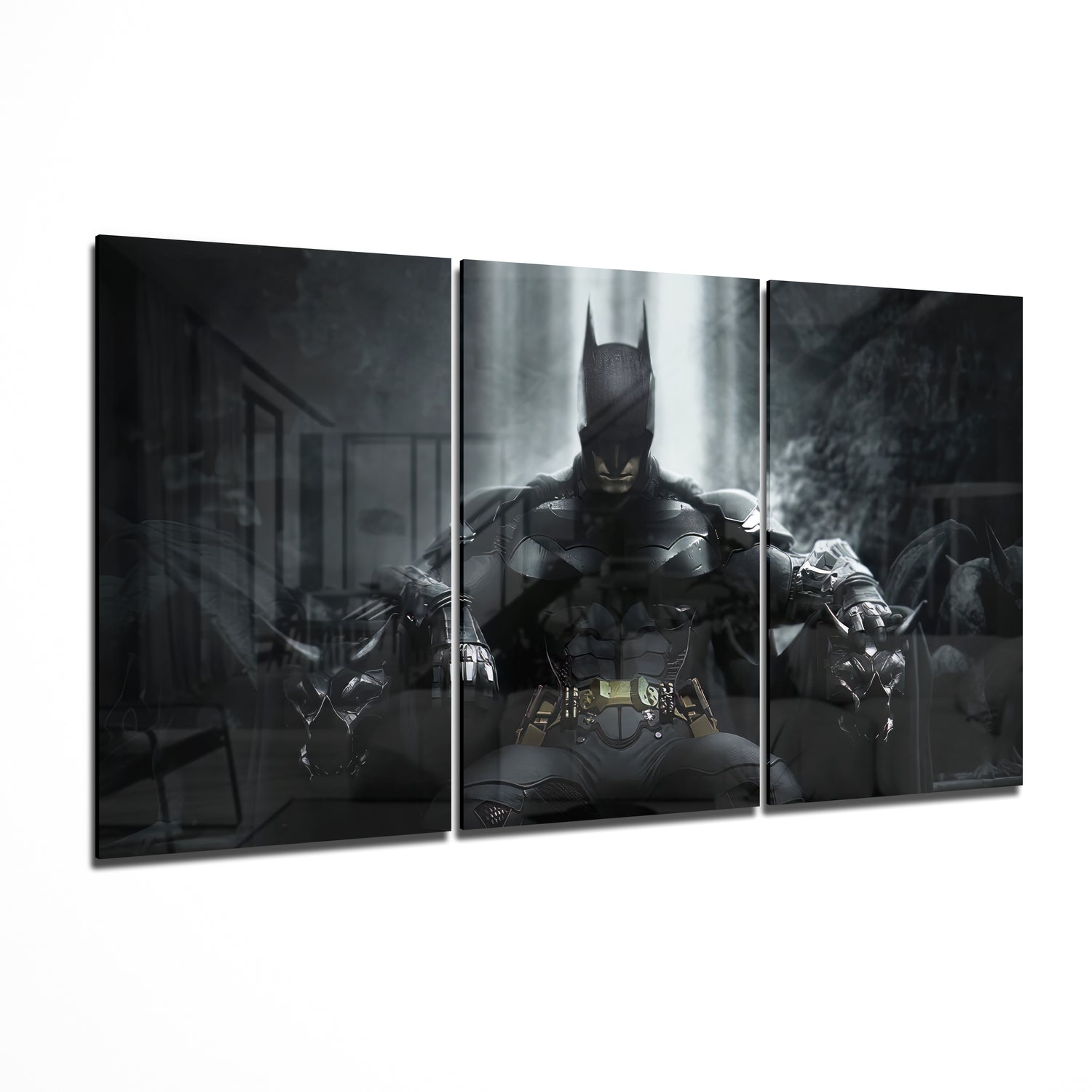 Iconic Batman Mega Glass Wall Art