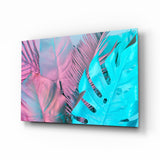 Tropical Leaf Glass Wall Art