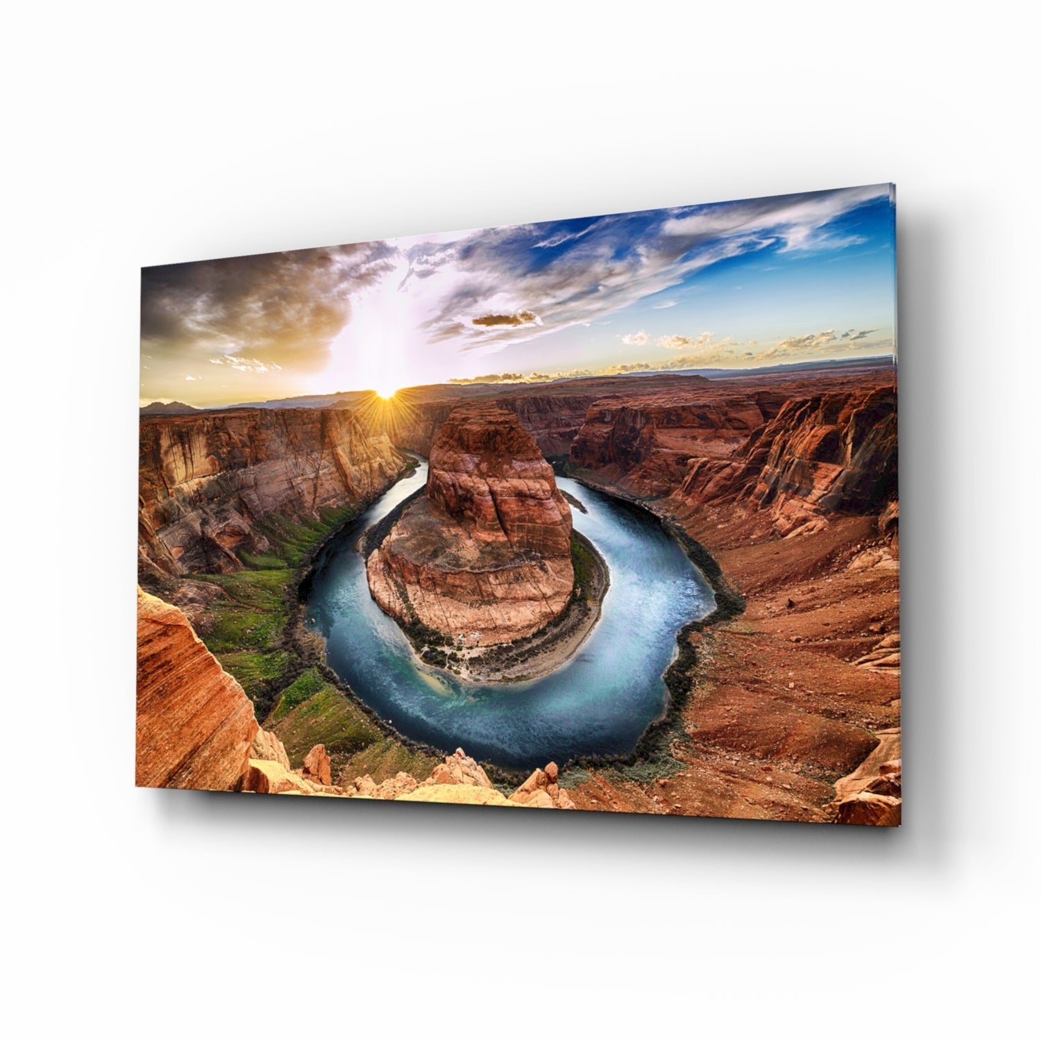 Canyon Glass Wall Art