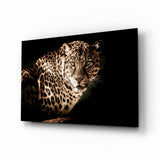 Leopard Glass Wall Art