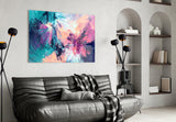 Abstract Glass Wall Art