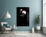 Flower Glass Wall Art