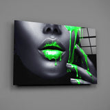 Women's Glass Wall Art