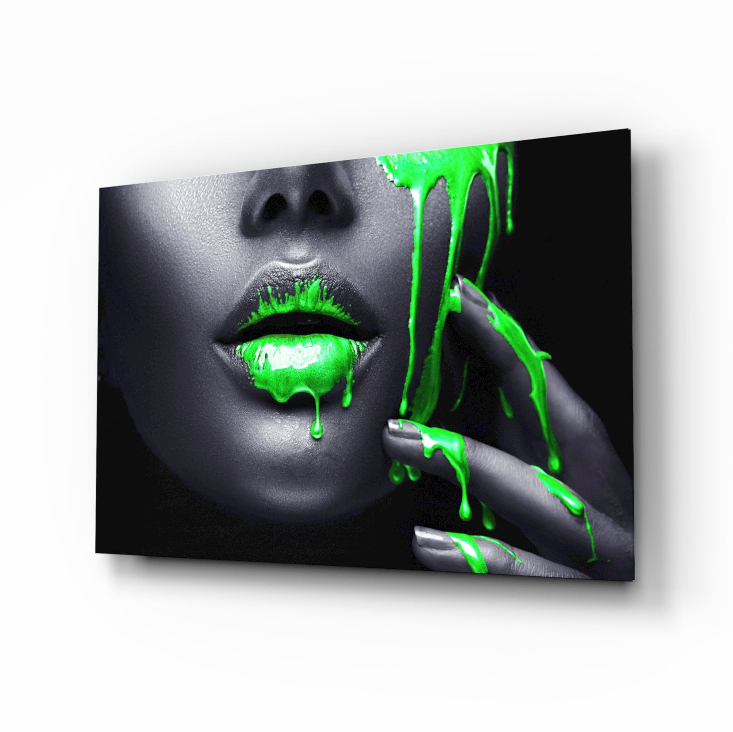 Women's Glass Wall Art