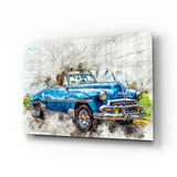 Classic Chevrolet Glass Wall Art