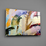 Abstract Pattern Glass Wall Art