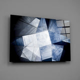 Geometric Architecture Glass Wall Art