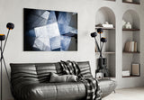 Geometric Architecture Glass Wall Art