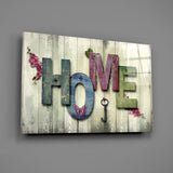 Home Glass Wall Art