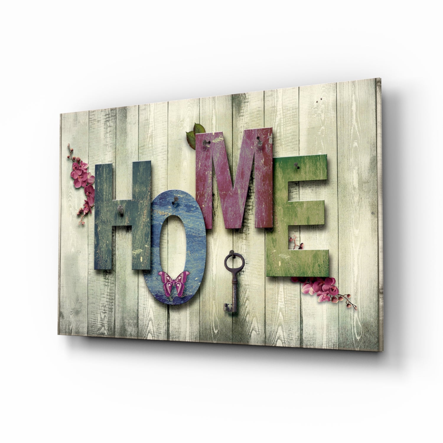 Home Glass Wall Art