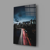 City Landscape Glass Wall Art