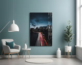 City Landscape Glass Wall Art