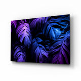 Tropical Leaf Glass Wall Art