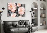 Flower Glass Wall Art