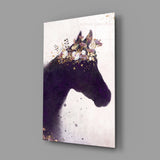 Horse Glass Wall Art