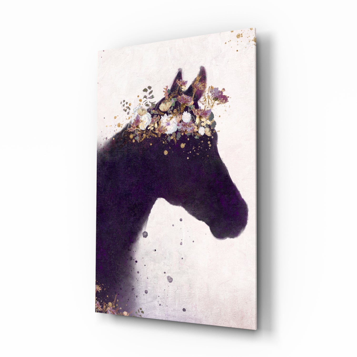 Horse Glass Wall Art