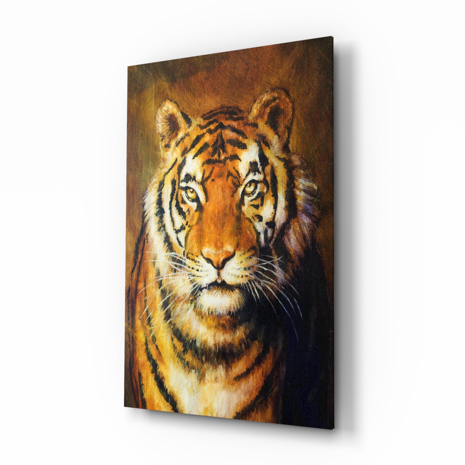 Tiger Glass Wall Art