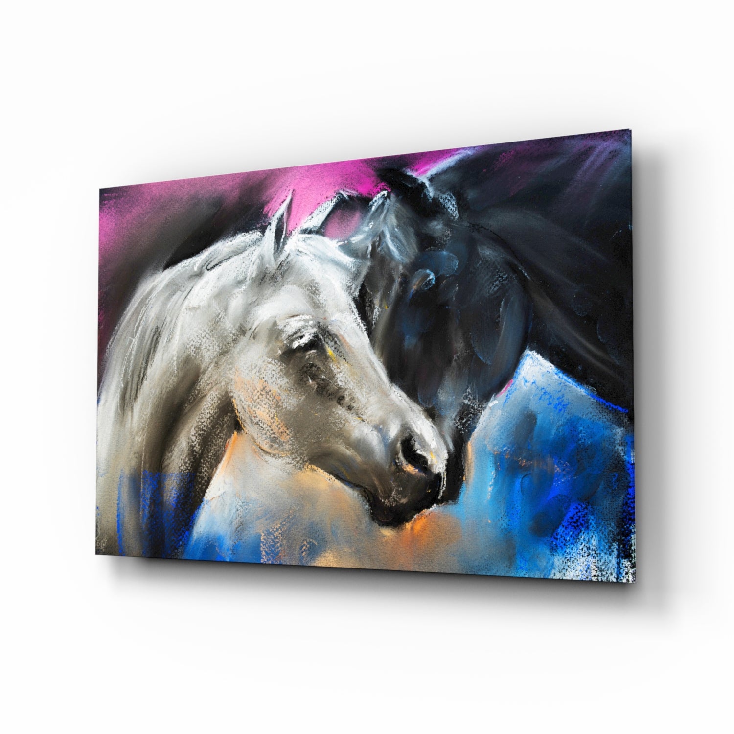 Horse Glass Wall Art