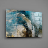 Abstract Colors Glass Wall Art