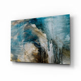 Abstract Colors Glass Wall Art