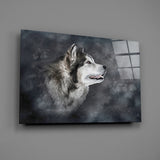 Wolf Glass Wall Art