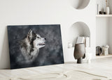 Wolf Glass Wall Art