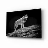 Wolf Glass Wall Art