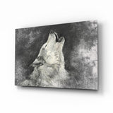 Wolf Glass Wall Art