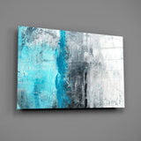 Abstract Glass Wall Art