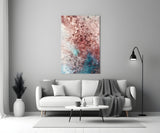 Abstract Glass Wall Art