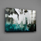 Abstract Glass Wall Art