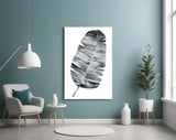 Feather Glass Wall Art