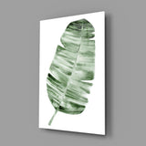 Feather Glass Wall Art