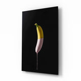 Banana Glass Wall Art