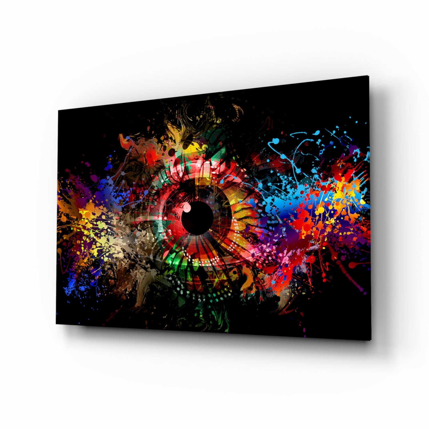 Illustration Eye Glass Wall Art