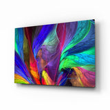 Colorful Patterns Glass Wall Art