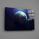 World Glass Wall Art