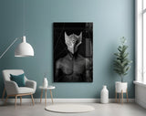 Darko Gray Glass Wall Art